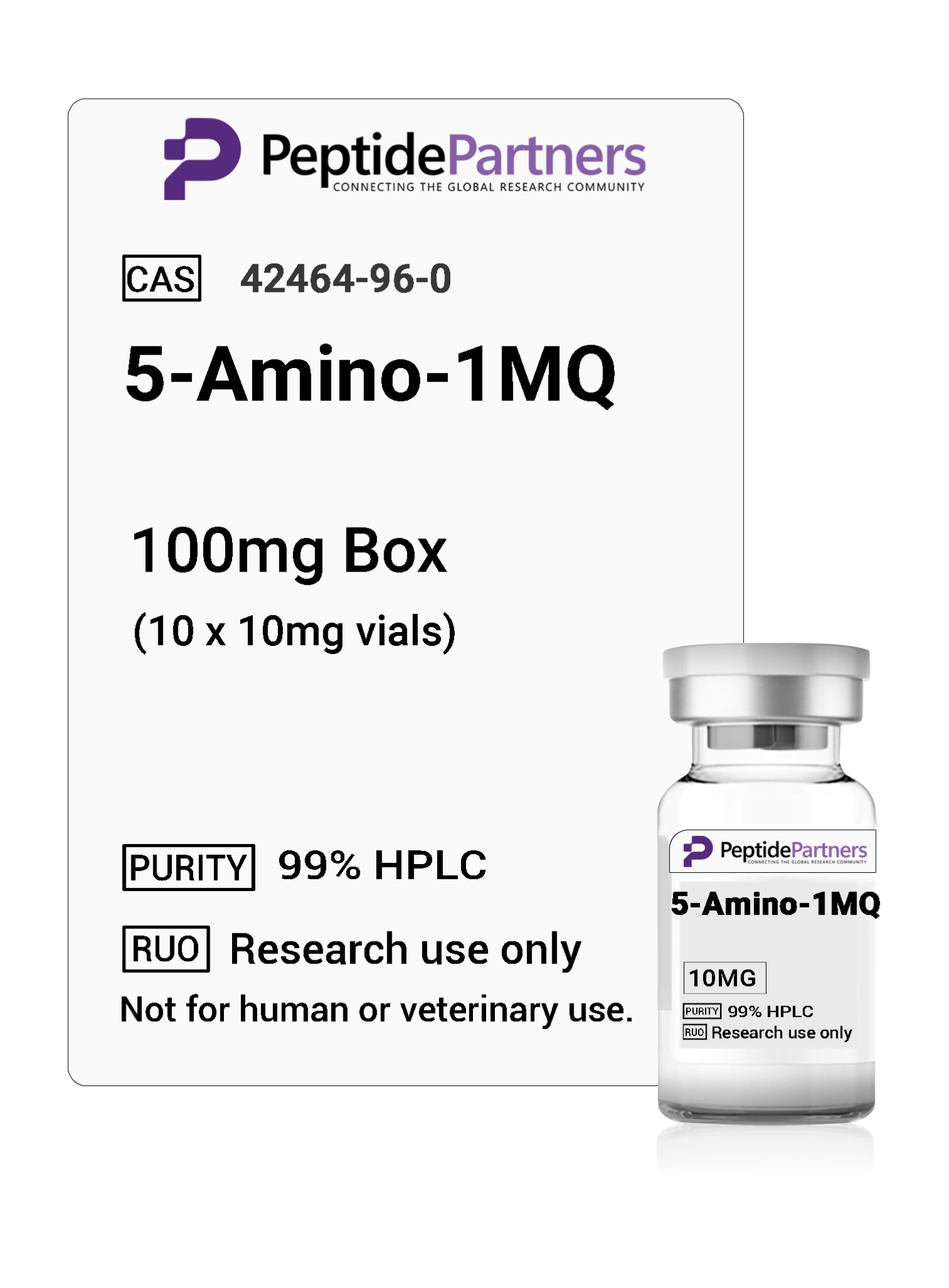 5-Amino-1MQ (10 x 10mg vials)