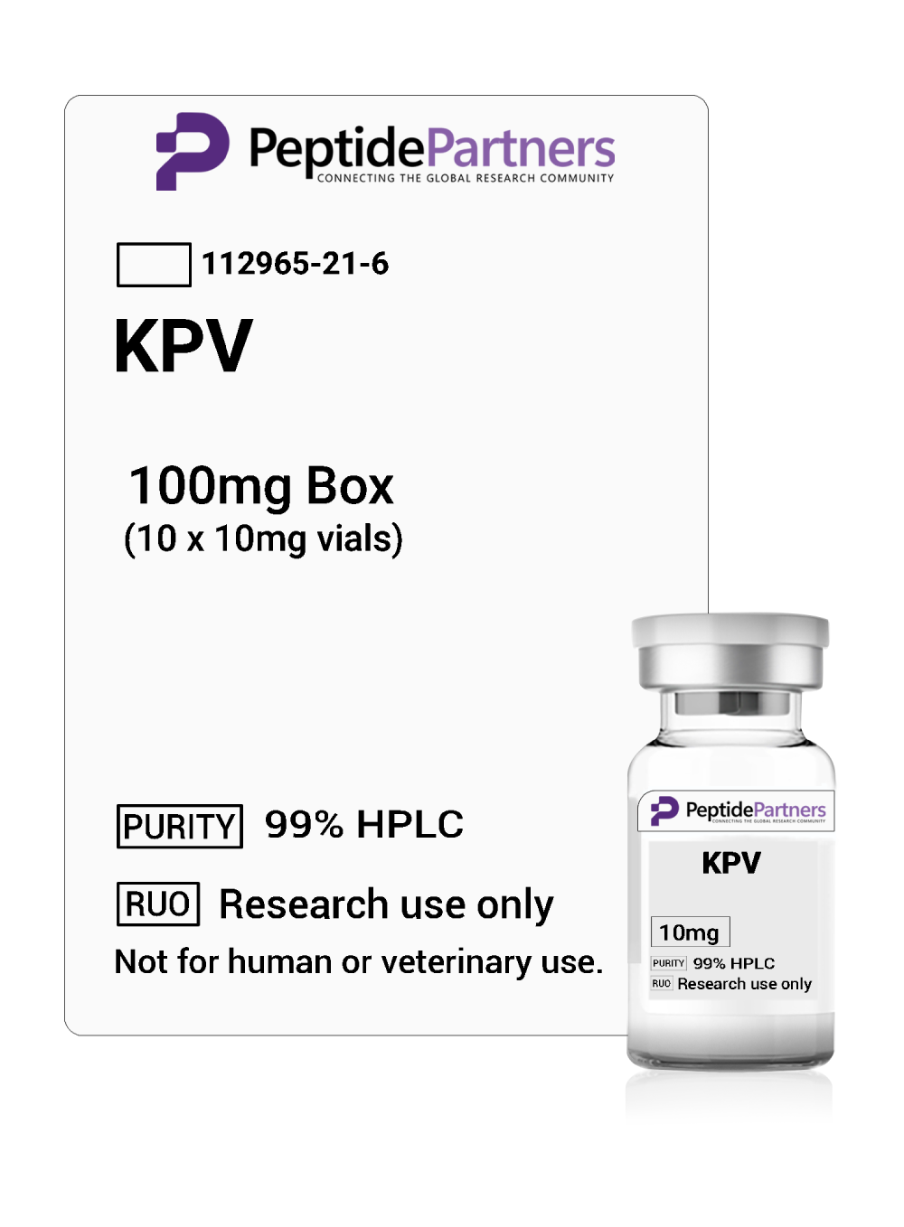 KPV (10 x 10mg vials)