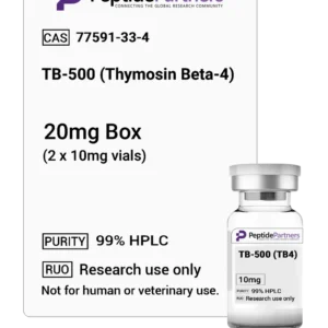 TB-500 (TB4, 2 x 10mg vials)