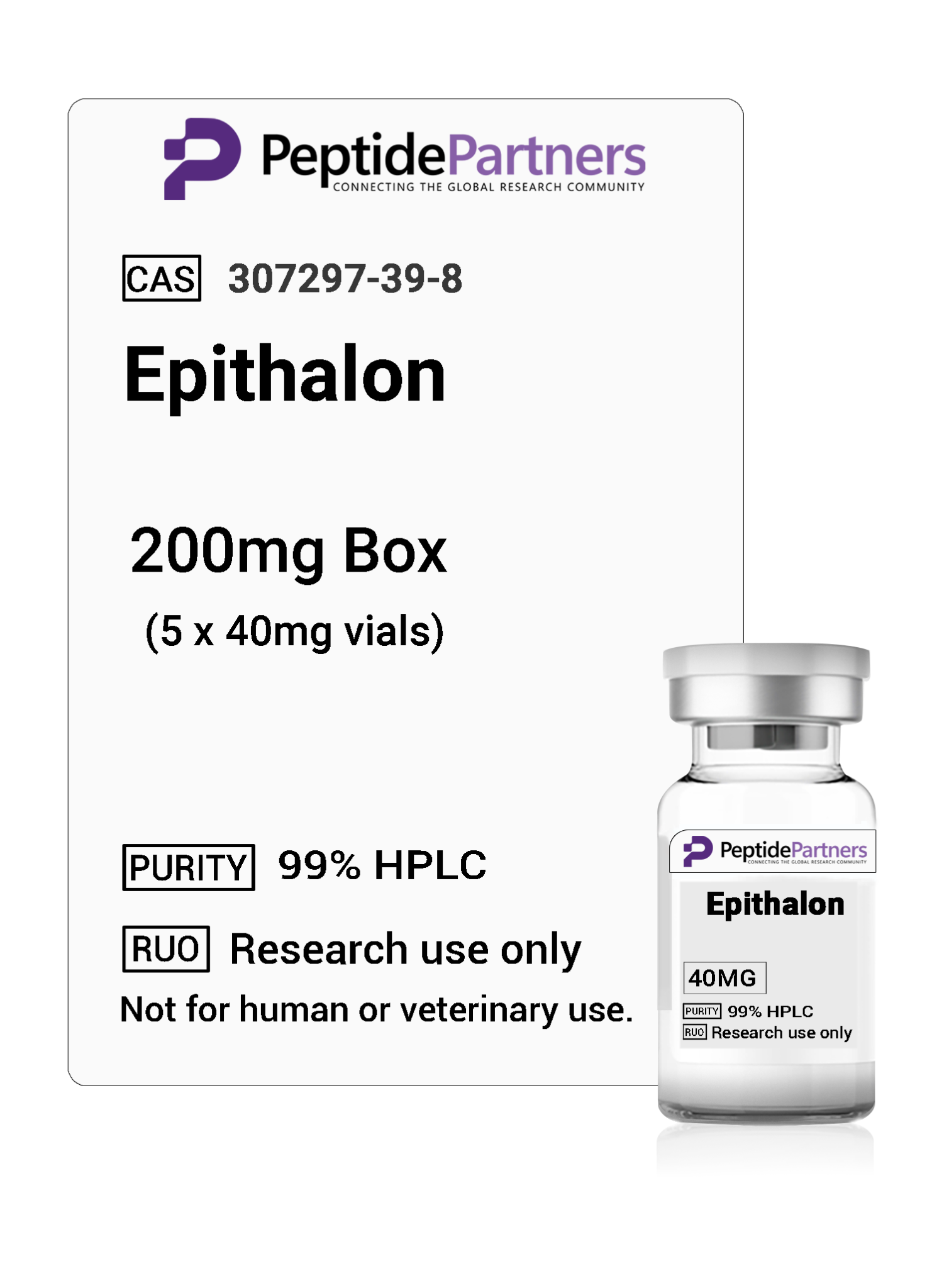 Epithalon (5 x 40mg vials)